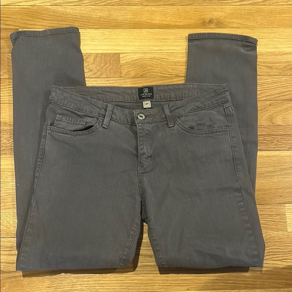 Just Black gray jeans size 29